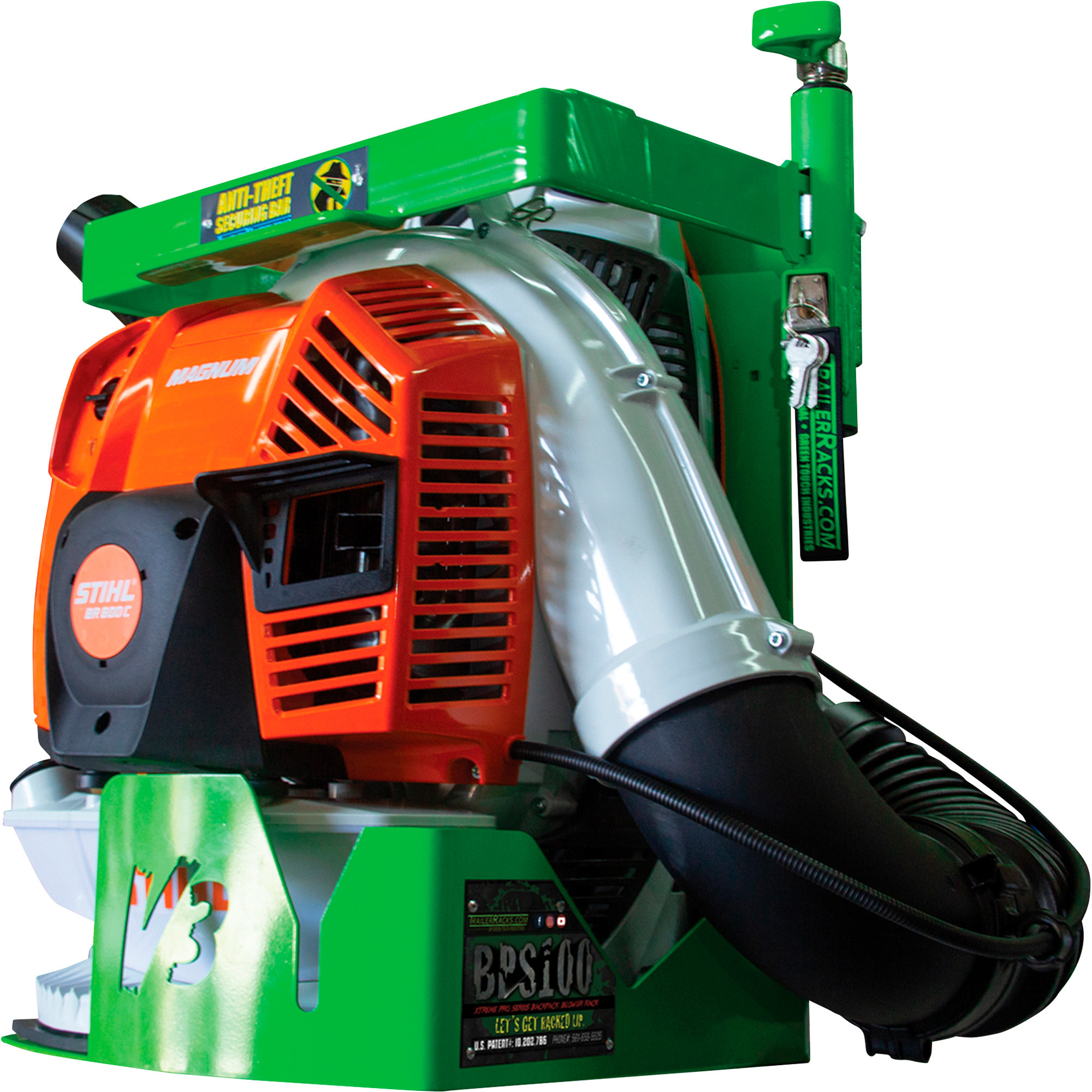 Trailer Racks Backpack Blower Rack, Model BPS100V3 Northern Tool